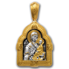 «Тихвинская икона Божией Матери» Образок. 102.012