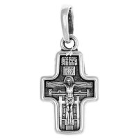 Детский крест с молитвой "Спаси и сохрани" -  101.471